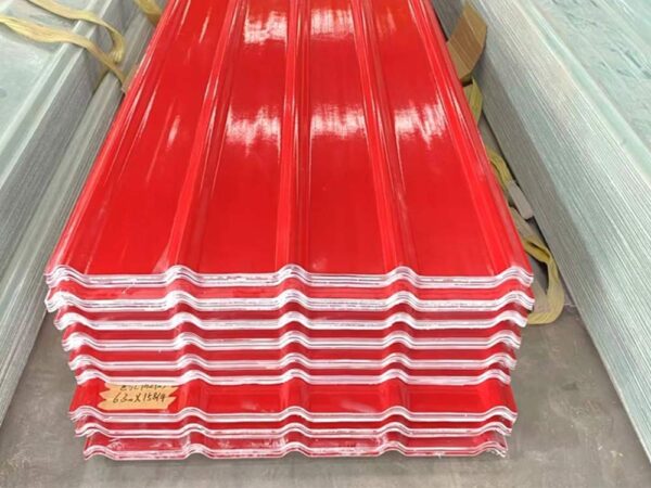 Telha de FRP personalizada para iluminação natural de armazéns