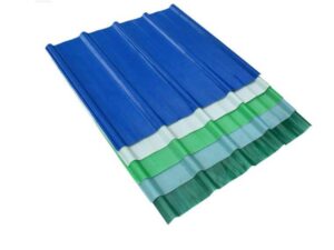 Teja Colonial PVC Teja Plastic PARA Techo Folha de cobertura