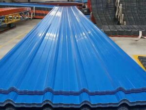 Telha trapezoidal UPVC