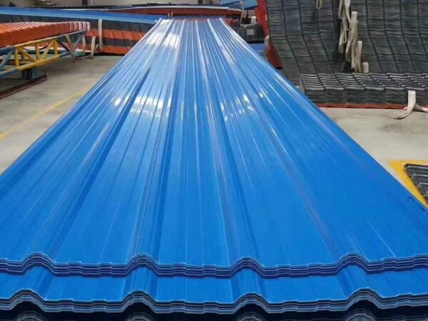 Telha trapezoidal UPVC